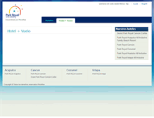 Tablet Screenshot of parkroyal.priceres.com.mx